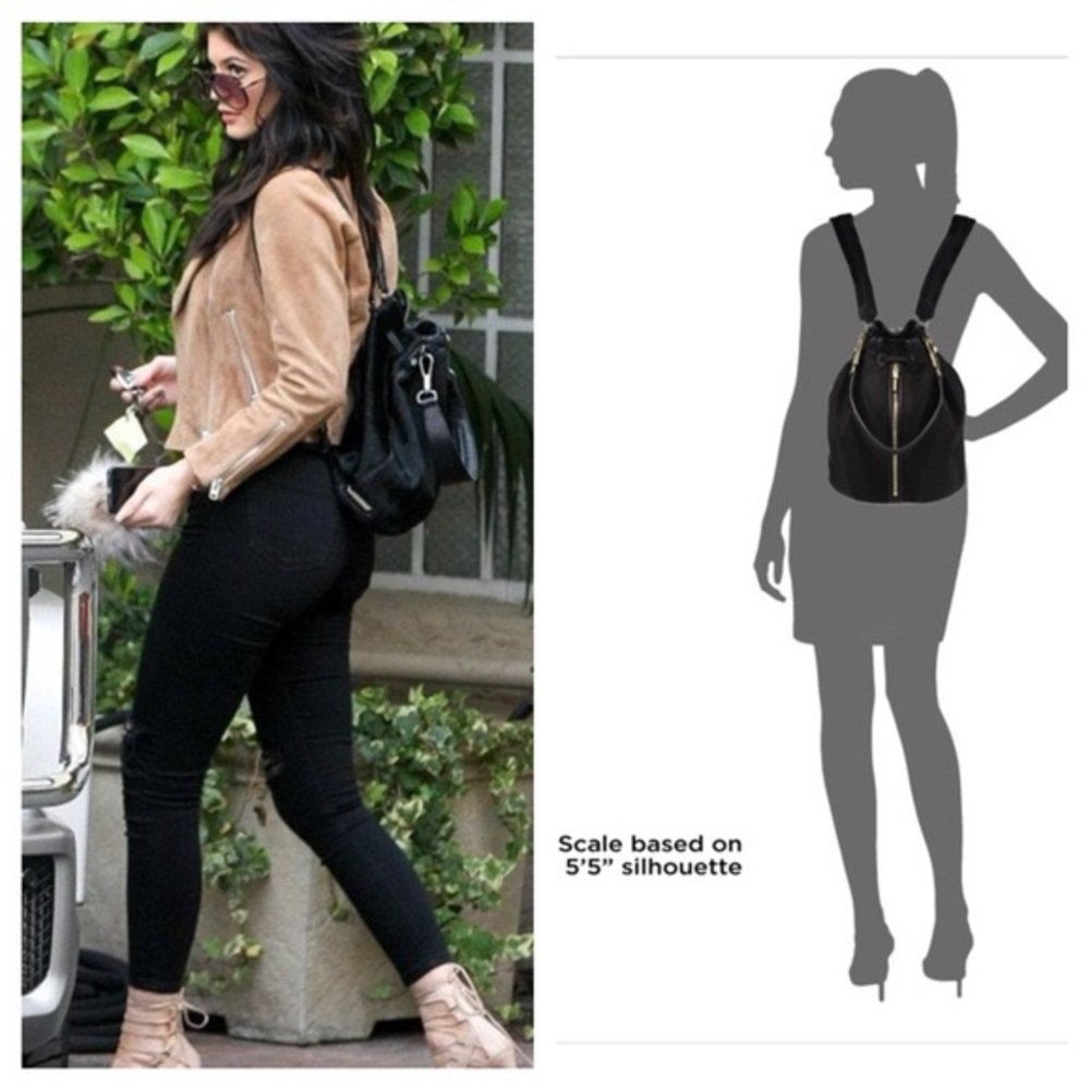 Elizabeth and James leather convertible backpack.